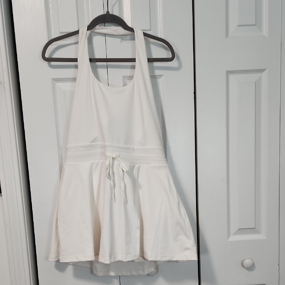 Blogilates Game Set Match Dress White XL